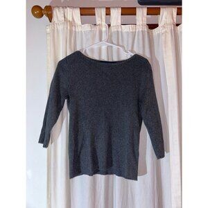 Liz Claiborne grey sweater size medium
